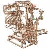 Puzzle 3D Drewniane Tor Kulkowy Wciągnik Łańcuchowy uGEARS